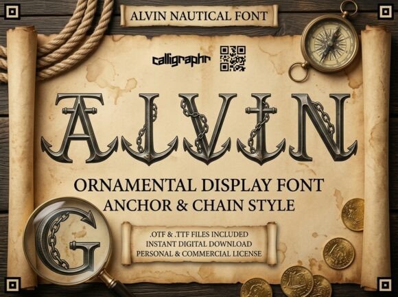 Alvin: Evaluating a Heavyweight Nautical Display Font for Maritime Branding