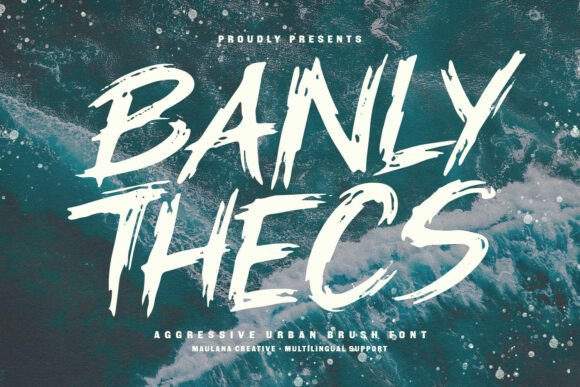 Banly Thecs: Harnessing Raw Typography for Modern Visual Identity