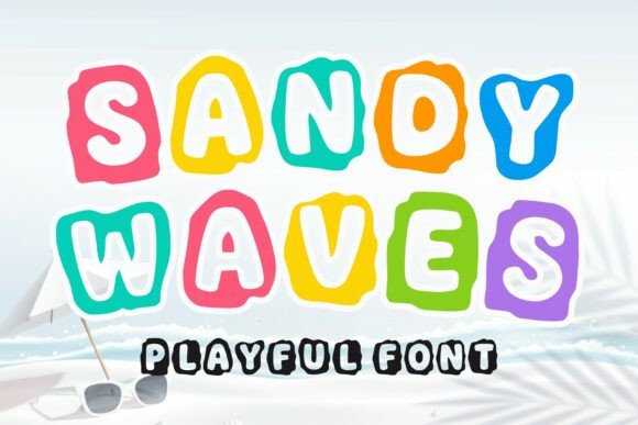 Bringing Sunshine to Your Designs with the Sandy Waves Display Font