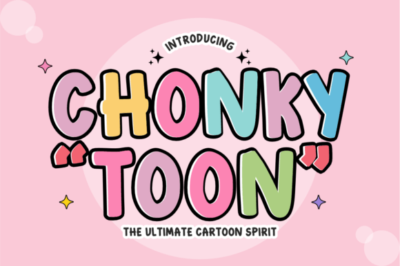 Chonky Toon: The Ultimate Playful Display Font