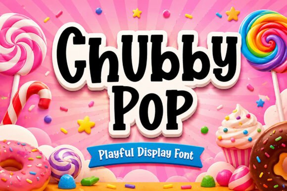Chubby Pop: Strategic Application of Playful Display Typography