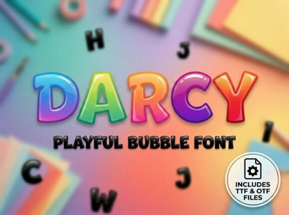 Darcy Font: Bringing Joyful Energy to Modern Design