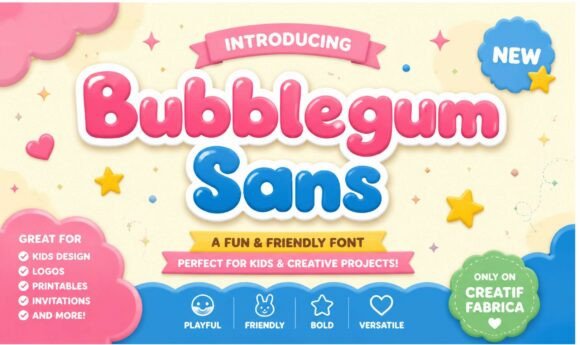 Evaluating Bubblegum Sans for Creative and Youth-Oriented Design