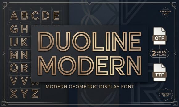 Evaluating Duoline Modern: When Geometric Double-Line Type Fits Your Design Strategy