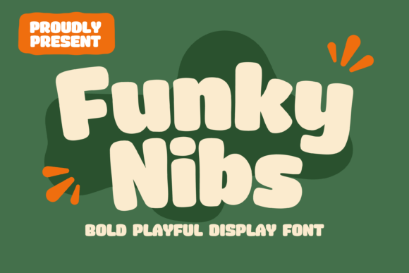 Funky Nibs: Elevating Playful Branding with Bold, Cheerful Typography