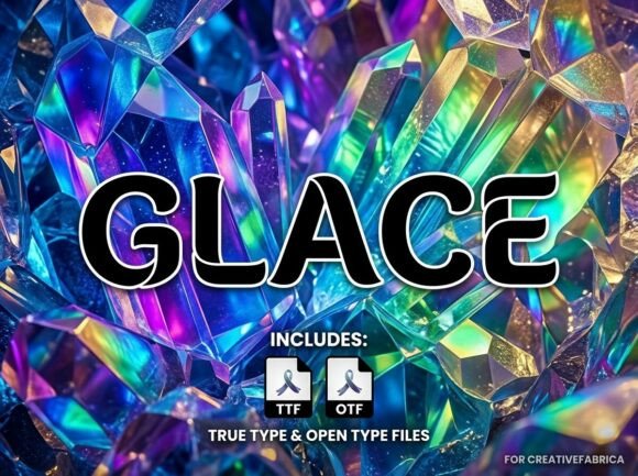 Glace: Mastering the Art of Uppercase Display Typography