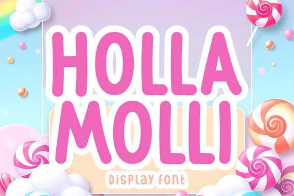 Holla Molli Fonts: Playful Typography for Every Creator