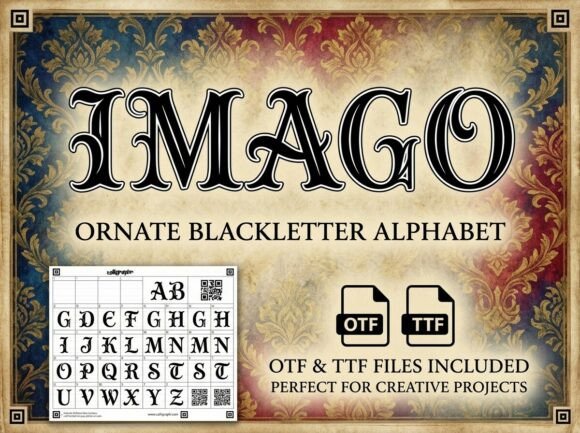 Imago: A Regal Display Font for Modern Luxury