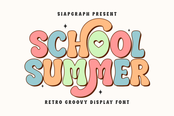 School Summer: Bringing Retro Groovy Charm to Modern Design Projects