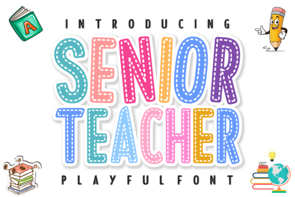 Senior Teacher: Integrating Playful Stitched Typography into Educational and Creative Workflows