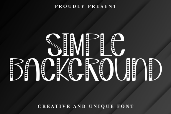 Simple Background: Elevating Designs with the Basque Typeface